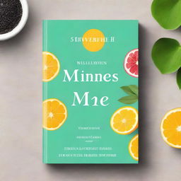 Create a book cover for a wellness book titled '5 Minutes for Me'