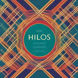 A book cover design for a book titled 'Los Hilos Que Nos Unen'