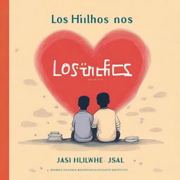 A book cover design for a book titled 'Los Hilos Que Nos Unen'