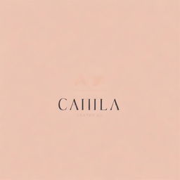 Create a logo featuring the name 'Camila'