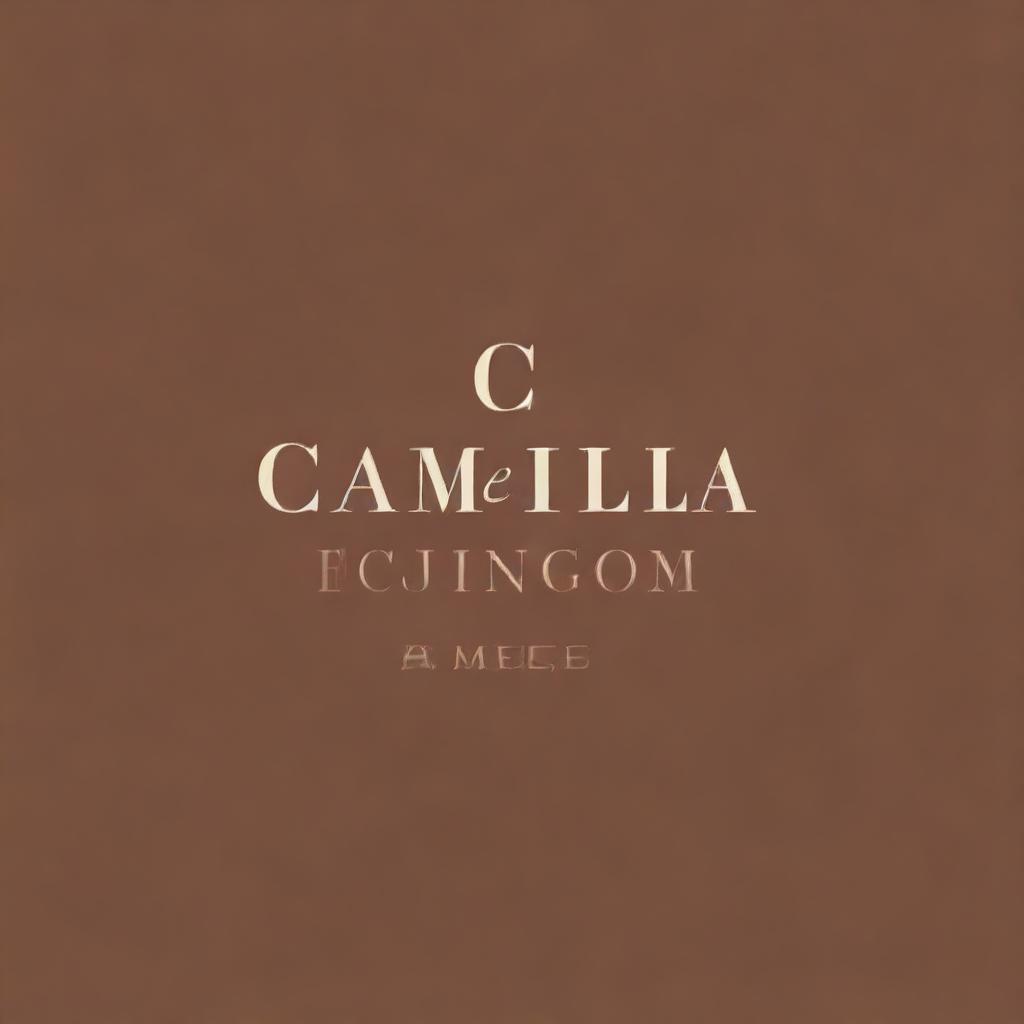 Create a logo featuring the name 'Camila'