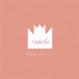 Create a logo featuring the name 'Camila'