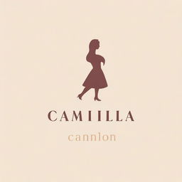 Create a logo featuring the name 'Camila'