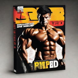 Create a front-facing book cover for a book titled 'Get Ripped'