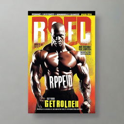 Create a front-facing book cover for a book titled 'Get Ripped'