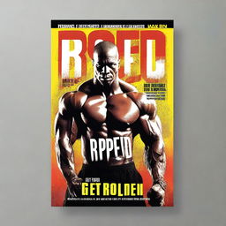 Create a front-facing book cover for a book titled 'Get Ripped'