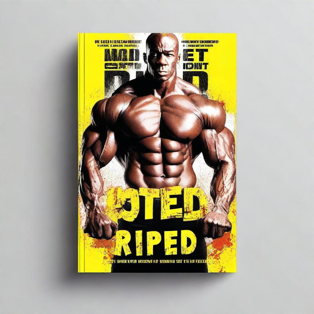 Create a front-facing book cover for a book titled 'Get Ripped'