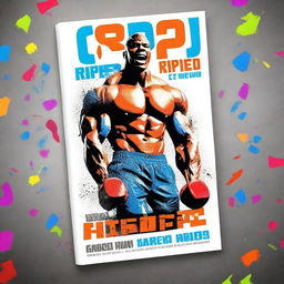 Create a front-facing book cover for a book titled 'Get Ripped'