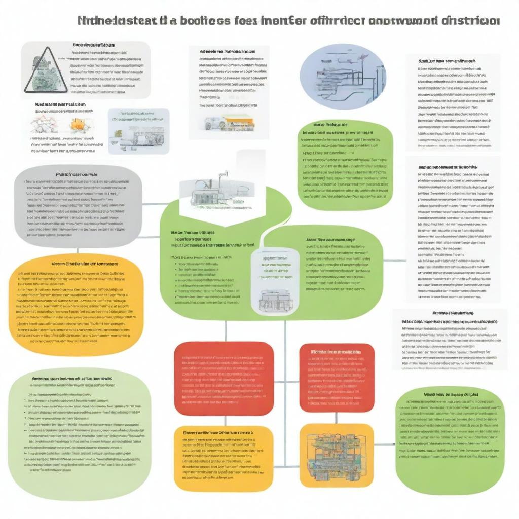 Create a labelled graphic of a district-wide heat network for marketing purposes, advertising the services of a professional design consultant