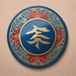 Create an acrylic painting-styled logo with oriental influences, reflecting the user's personal taste and cultural affinity. The logo must be unique and impactful.