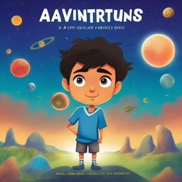 Create a book cover for a story titled 'As Aventuras de Billy Wong'