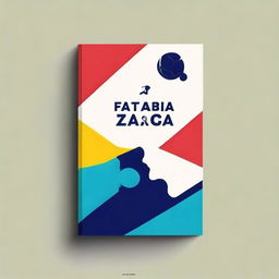 Create a minimalistic book cover for a football book titled 'Futbol i Generacja Z' by Franciszek Matowicki