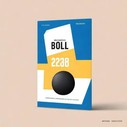 Create a minimalistic book cover for a football book titled 'Futbol i Generacja Z' by Franciszek Matowicki