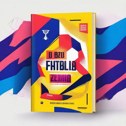 Design a book cover for a football book titled 'Futbol i Generacja Z' by Franek Matowicki