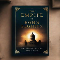 Create a book cover for a novel titled 'The Empire of Lights' by Randall Boyd Hess