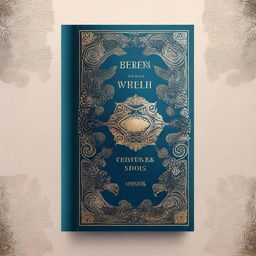 Create a book cover featuring an elegant and mysterious design