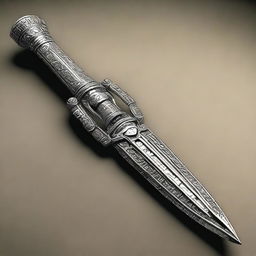 A detailed image of an Aztec dagger