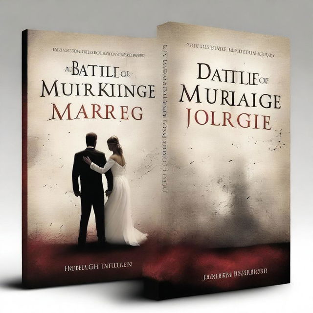 Create a book cover titled 'Battle for Your Marriage'