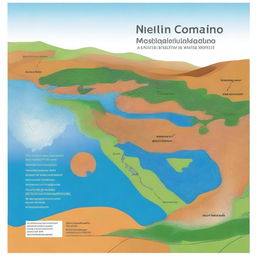 Create a front and back cover page for a book titled 'Interpolation to Map Precipitation in Morocco: Orographic and Geographical Effects on Water Sustainability