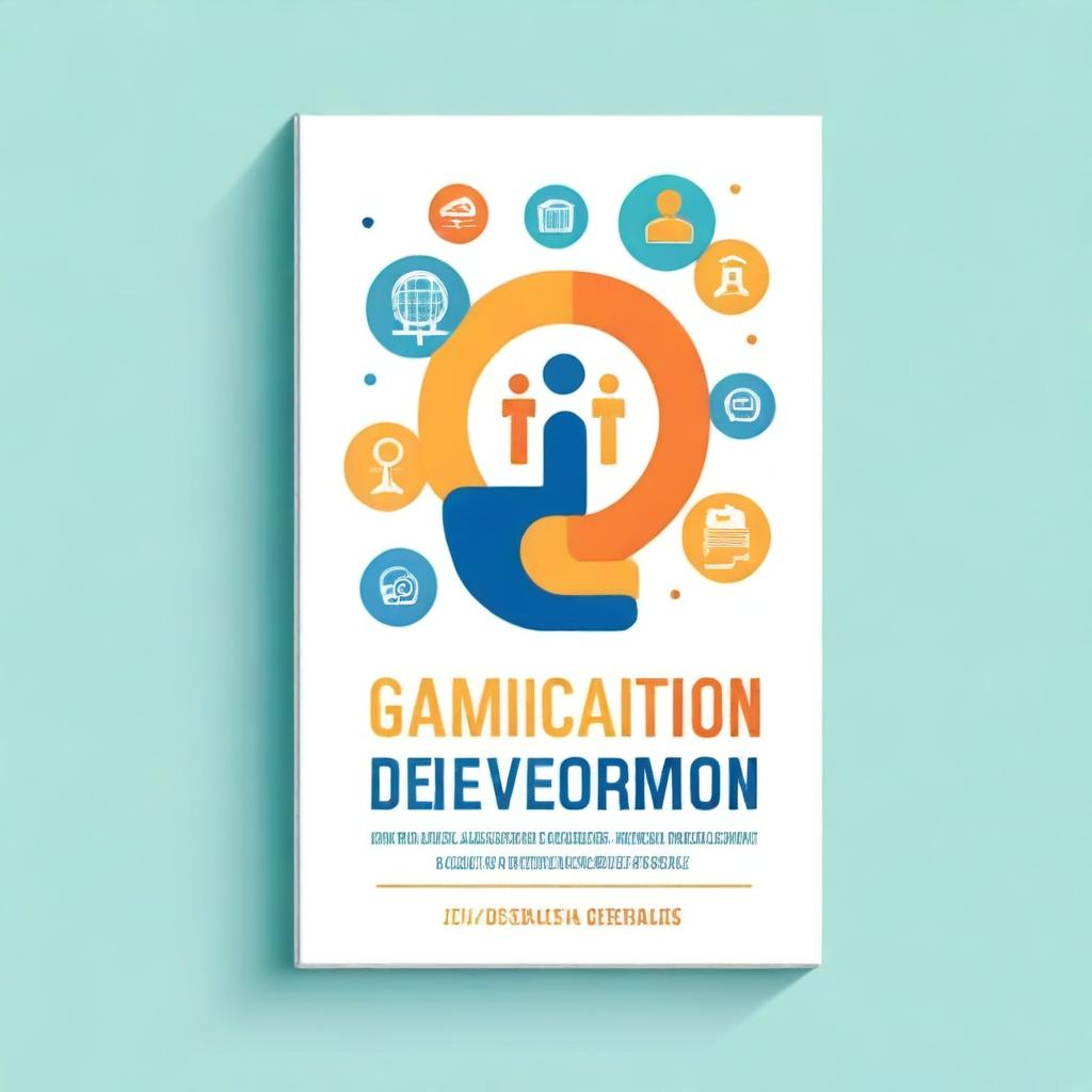 A book cover design for a book titled 'Gamification in Learning and Development'