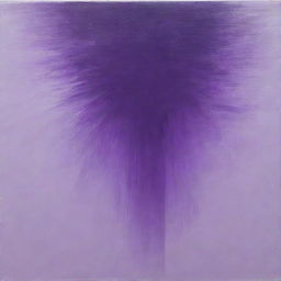 Create a simple, yet realistic acrylic painting, dominated by various shades of violet, capturing true to life details for a more immersive experience.