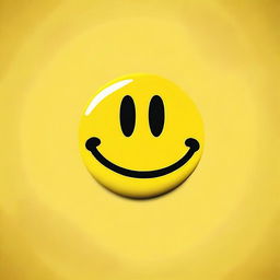 A cheerful and simple image of a smiley face