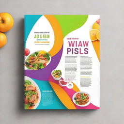 Create a back cover for a fitness cookbook featuring quick weight loss tips