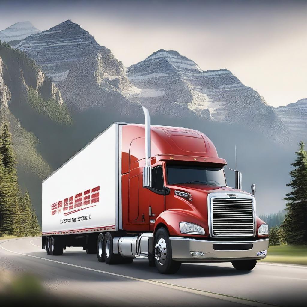 A detailed and realistic image of an Essers truck