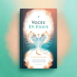 Create an integrative cover for an ebook titled 'Voces Del Éxtasis', which is about Philosophy and Motivation