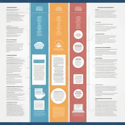 A visual representation of progression in informatics, showing a timeline from early computing devices to modern-day technology