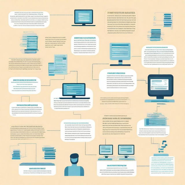 An illustration depicting the improvement in informatics development over time