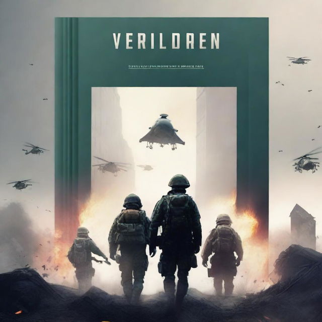 Create a book cover for a novel titled 'Verloren Vlammen'