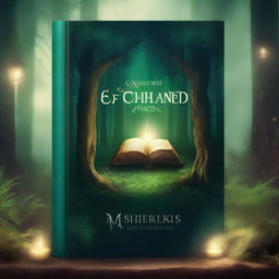 Create a captivating book cover with a mysterious and enchanting theme