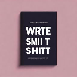 A book cover with the title 'Write Important Shit' in bold, eye-catching letters