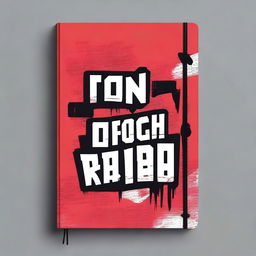 A bold and edgy notebook cover with the text 'DON'T TOUCH MY FUCKING NOTEBOOK' prominently displayed