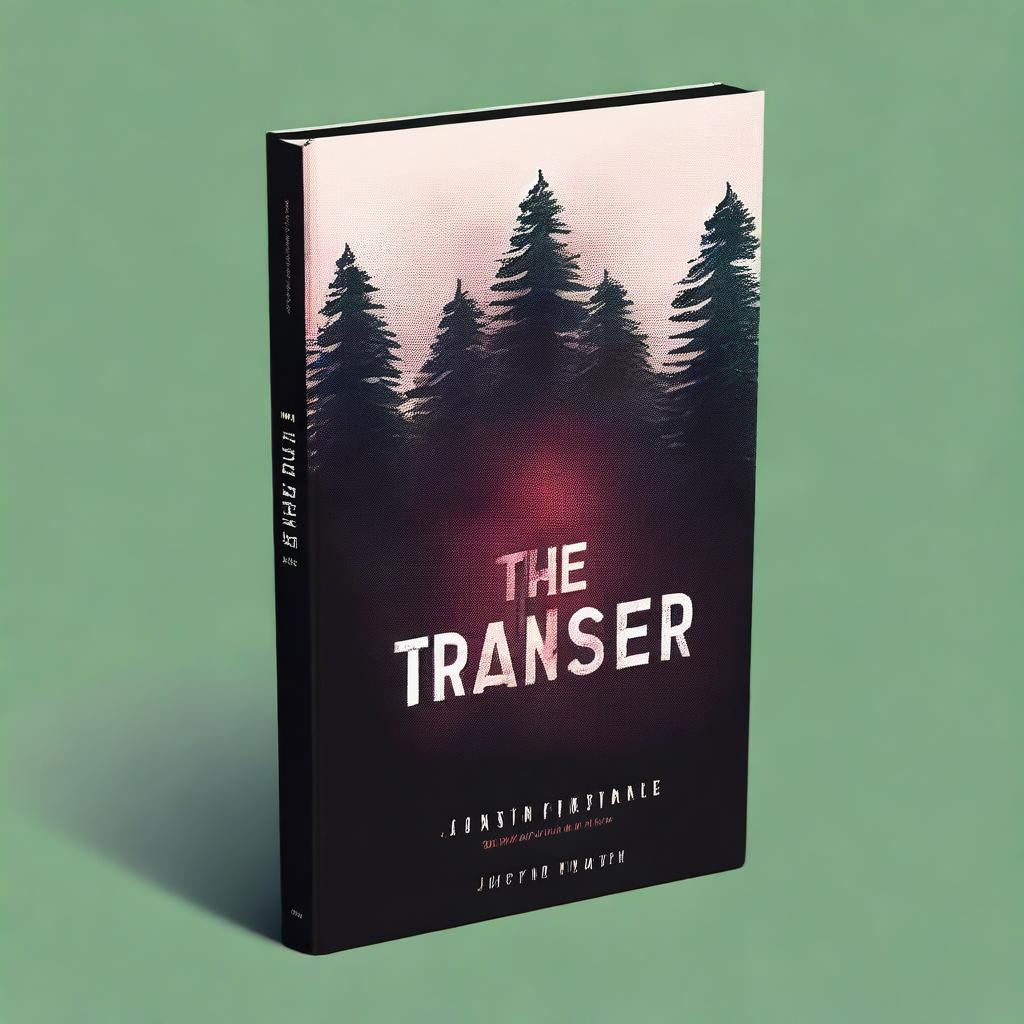 Create a book cover with the title 'The Transfer' by Justin Zieff