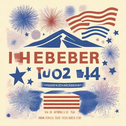 Design a festive T-shirt for Independence Day 2024 in Heber-Overgaard, Arizona