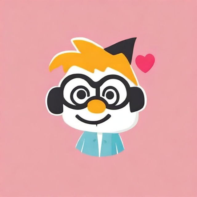 Create a quirky and fun profile image for a web forum or social media site