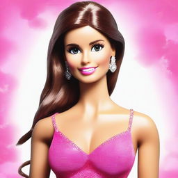 Create a Barbie doll inspired by Nina Dobrev