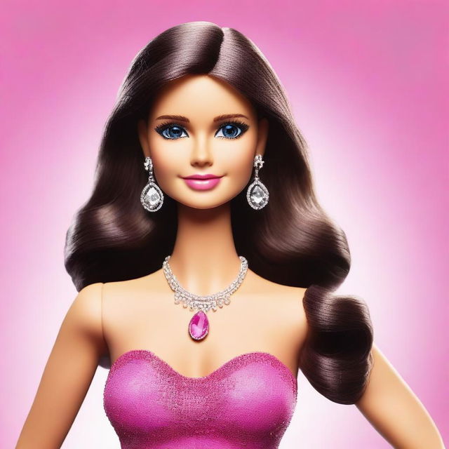 Create a Barbie doll inspired by Nina Dobrev