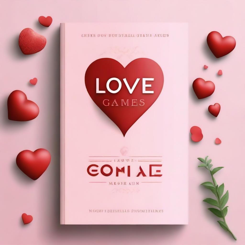 Create a book cover for 'Love Games: Decoding Modern Romance'