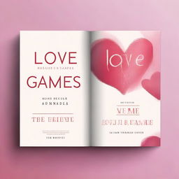 Create a book cover for 'Love Games: Decoding Modern Romance'