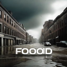 Create a film poster for 'The Flood'