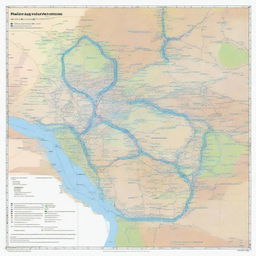 Créez une page de garde professionnelle recto/verso pour un livre intitulé 'Interpolation entre des Points des Stations Pluviométriques sur une Carte Topographique