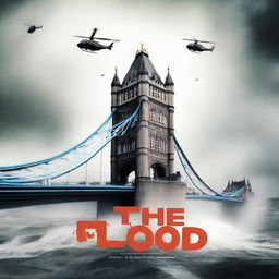 Create a film poster for 'The Flood'