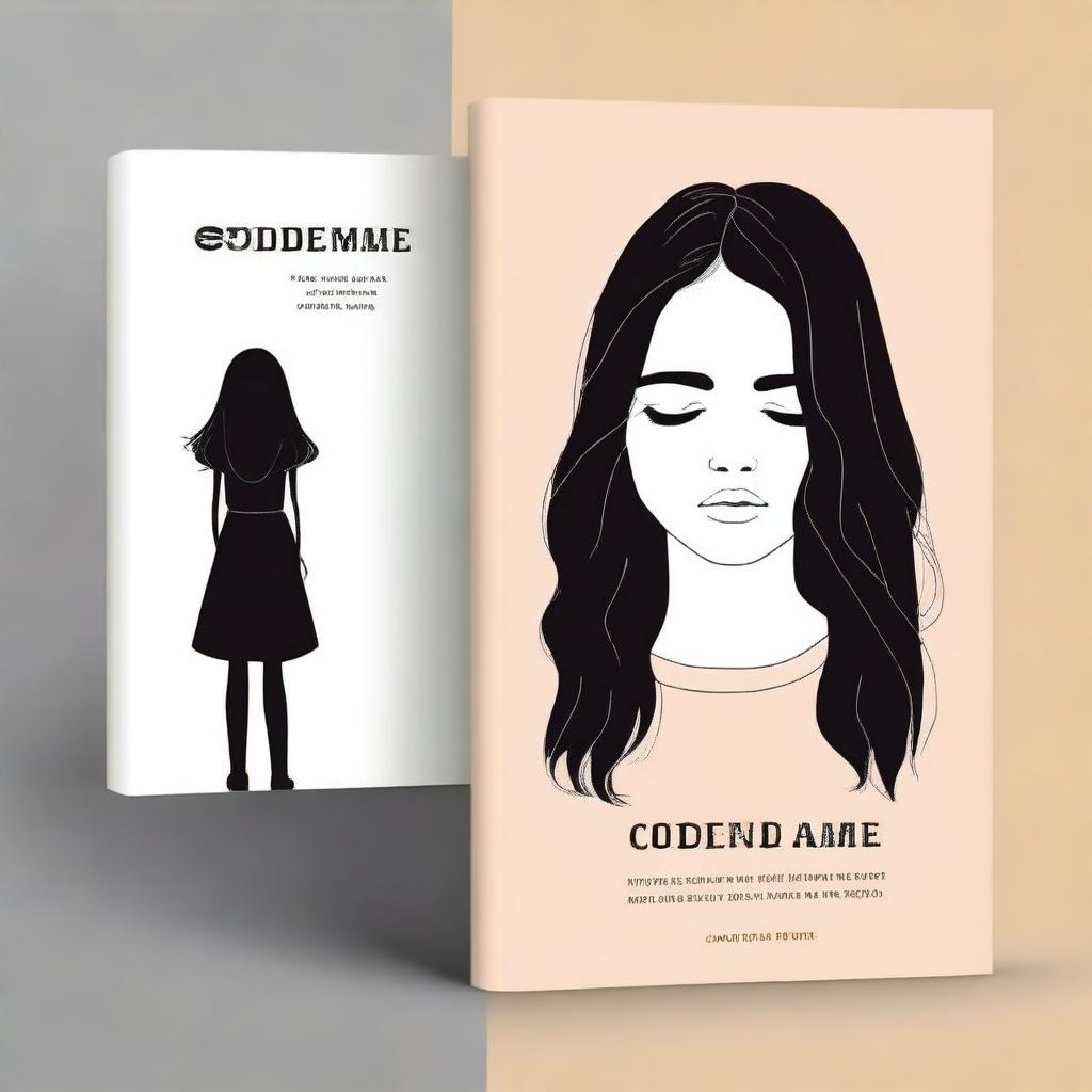 Design a book cover for an English novel titled 'CodeName