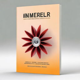 Create a book cover featuring the impeller of a pump