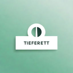 Create a minimal and strong logo featuring the word 'TIFeret'