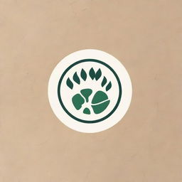 Create a unique and eye-catching logo that incorporates elements of natural stone and nature