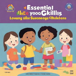 A book cover for 'Essential Life Skills for Young Children (2 to 6 years of age)'